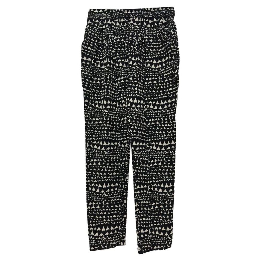 Stella McCartney Printed Pants in Black Cotton
